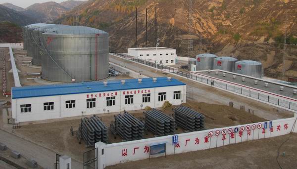 西北分公司承建的杏子川采油廠郝家坪聯合站驗收合格