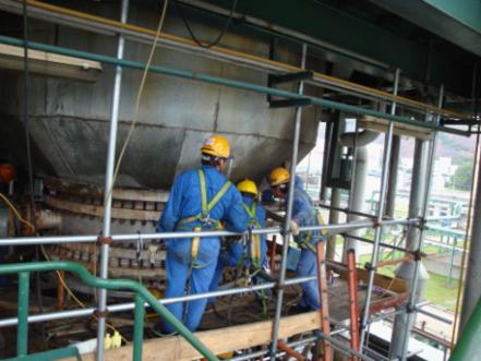 華南分公司?？松さ?011年檢修記