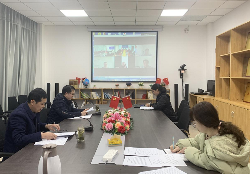 胡流芳、張勇參加華北公司2021年度領導干部民主生活會