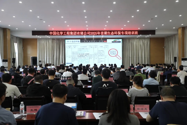 中國(guó)化學(xué)舉辦2025年首期生態(tài)環(huán)保專項(xiàng)培訓(xùn)班