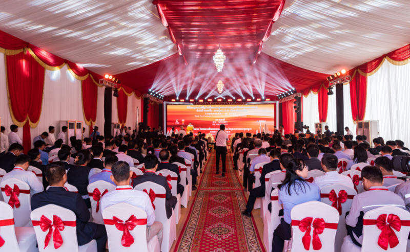 匠心筑造  奉獻精品② | 奮戰開門紅！四化建承建柬埔寨萬力輪胎項目投產