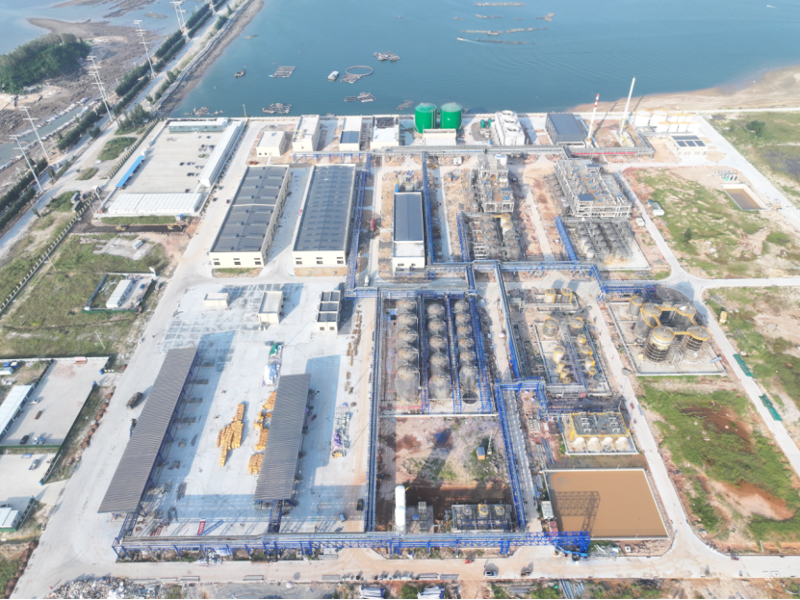 匠心筑造 奉獻精品⑤ | 奮戰開門紅！四化建承建的桐昆欽州化工新材料項目投產