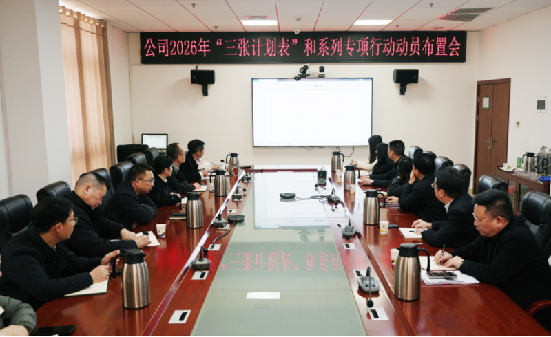 “四新”進(jìn)行時(shí) 奮進(jìn)“十五五” | 四化建召開(kāi)2026年度“三張計(jì)劃表”及系列專(zhuān)項(xiàng)行動(dòng)方案編制動(dòng)員會(huì)